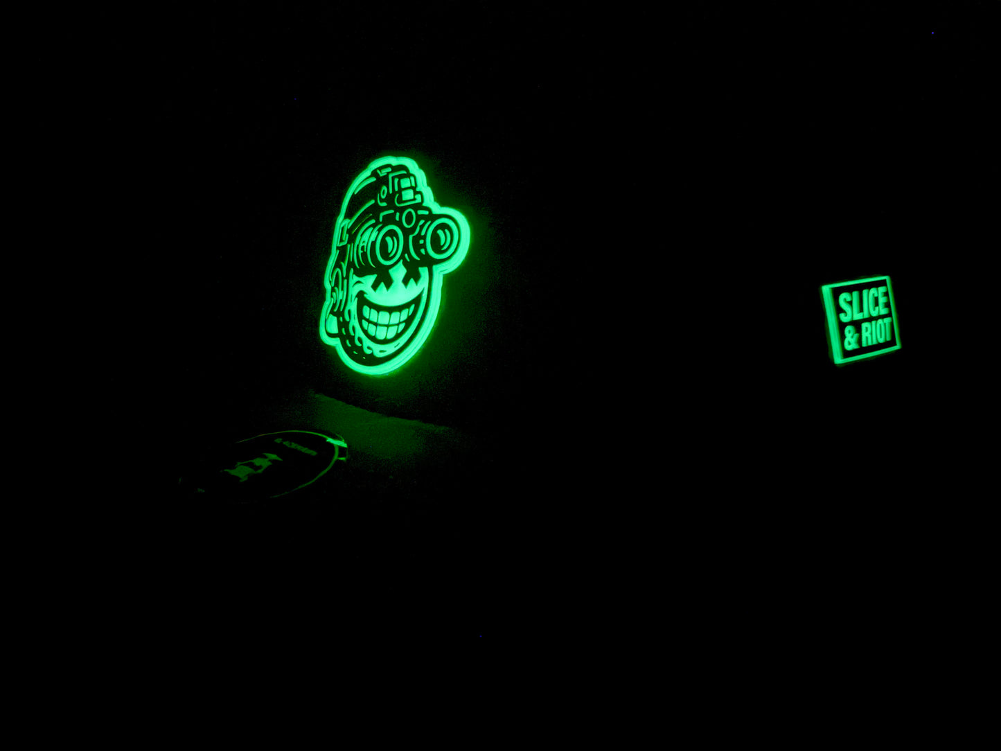 Night Ops Premium Olive Camo Hat - This One Glows!