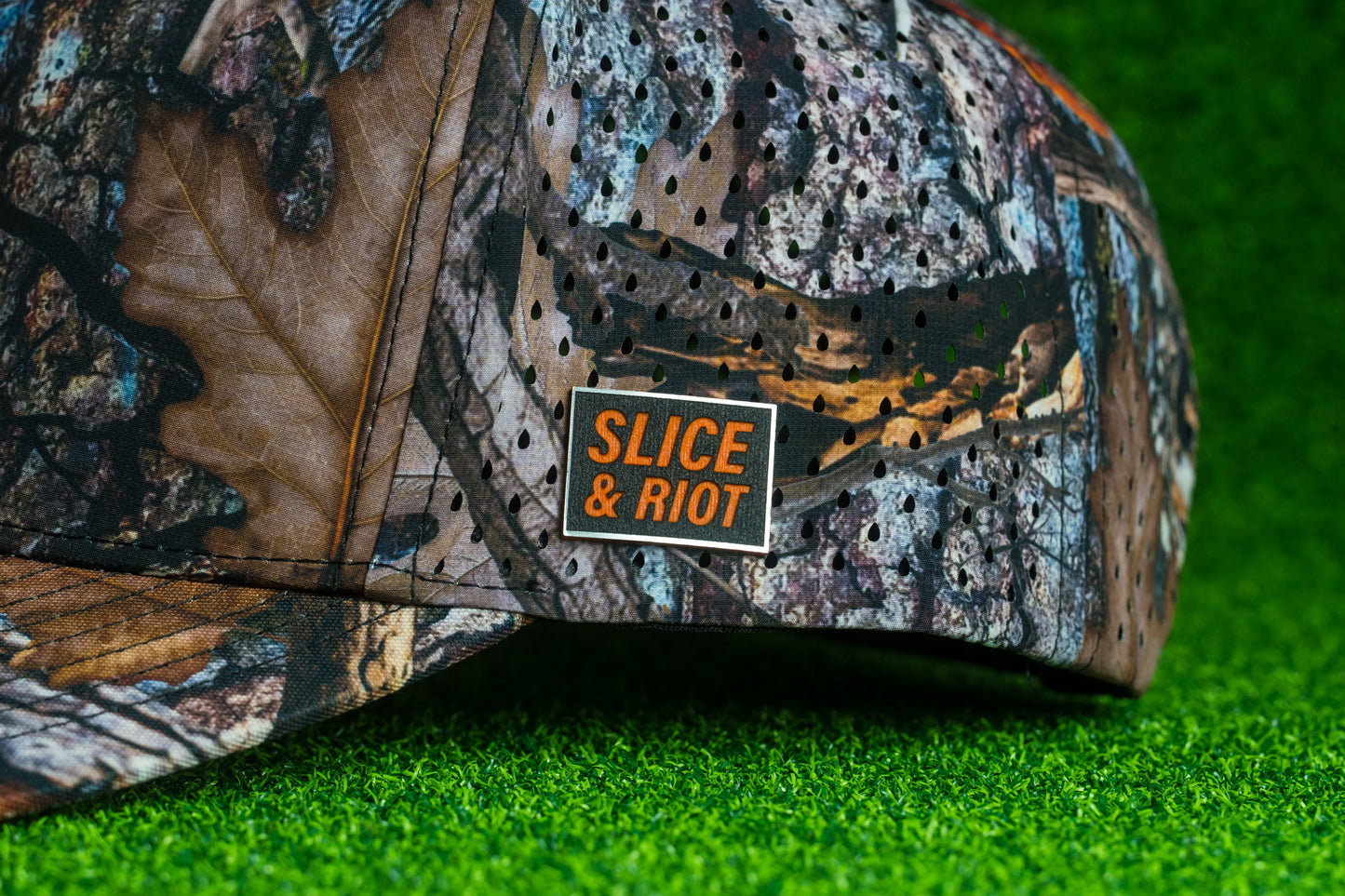 The Heavy Hitter Premium Oak Camo Hat