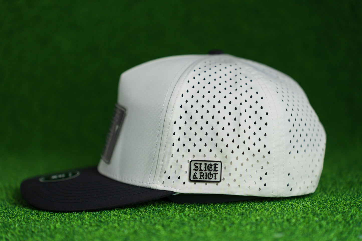 "I Hate Therapy" Premium Off-White / Black Bill Hat - This One Glows!