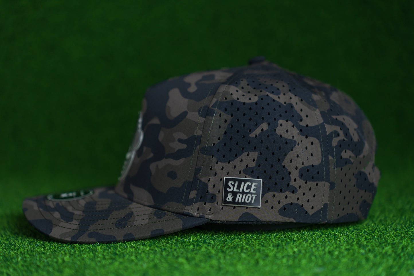 Night Ops Premium Olive Camo Hat - This One Glows!