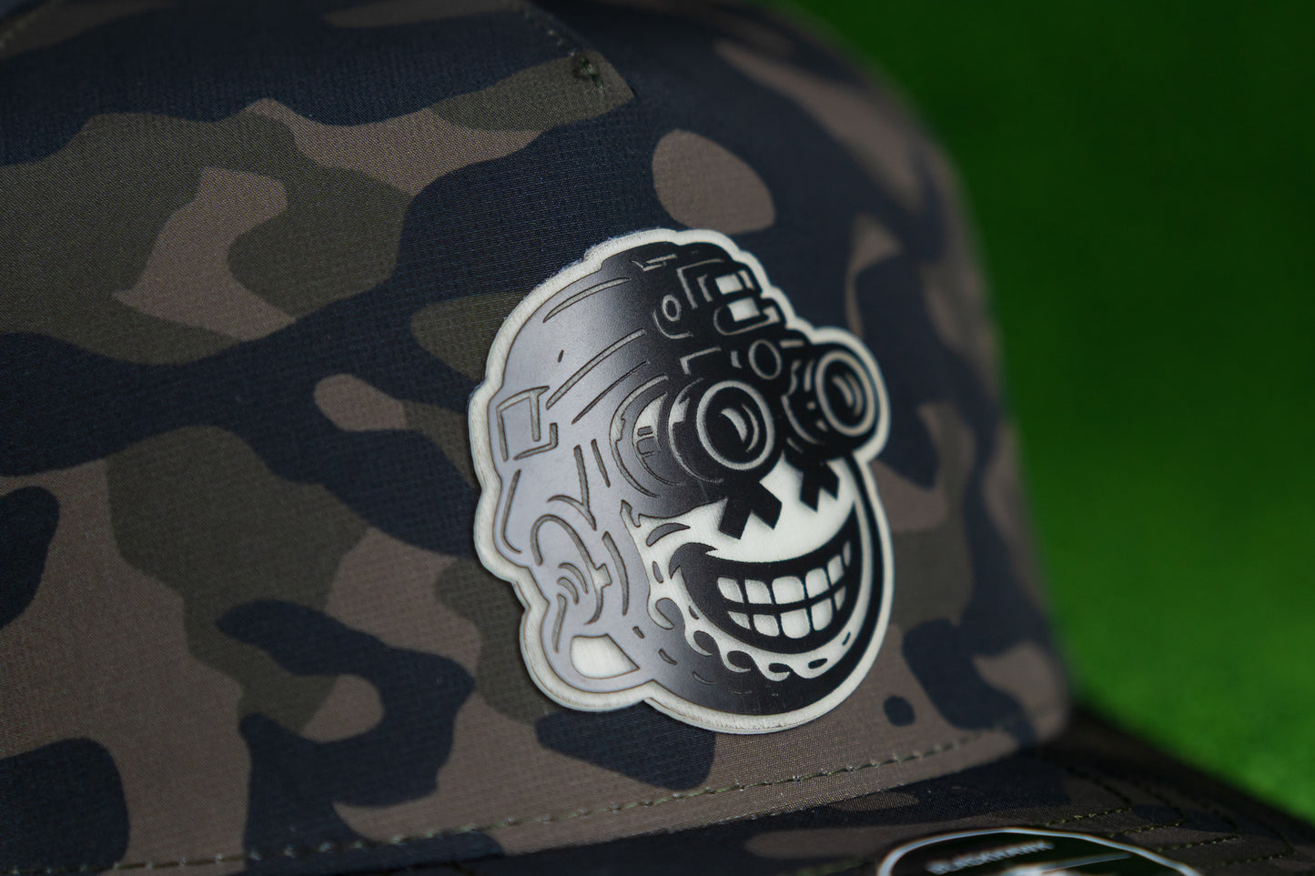 Night Ops Premium Olive Camo Hat - This One Glows!