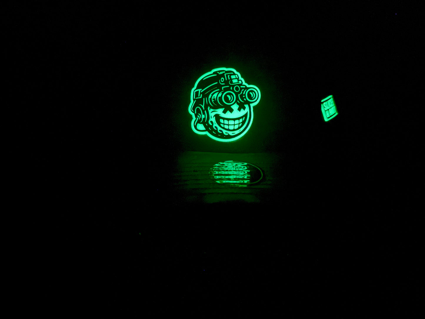 Night Ops Premium Olive Camo Hat - This One Glows!