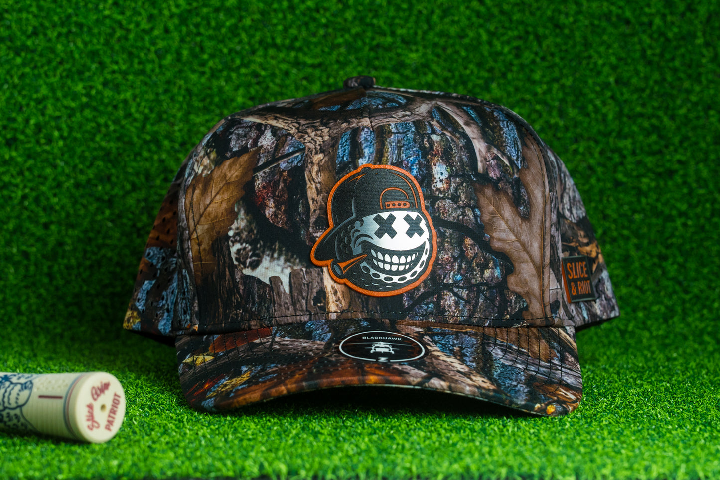 The Heavy Hitter Premium Oak Camo Hat