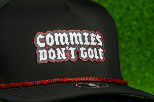 Commies Don't Golf Premium Black Hat